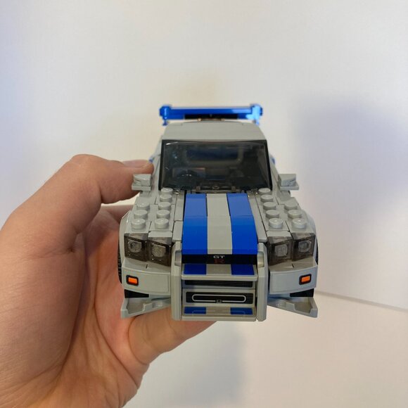LEGO Speed Champions 2 Fast 2 Furious Nissan Skyline Gt-R R34 76917 Complete Toy - Picture 10 of 13